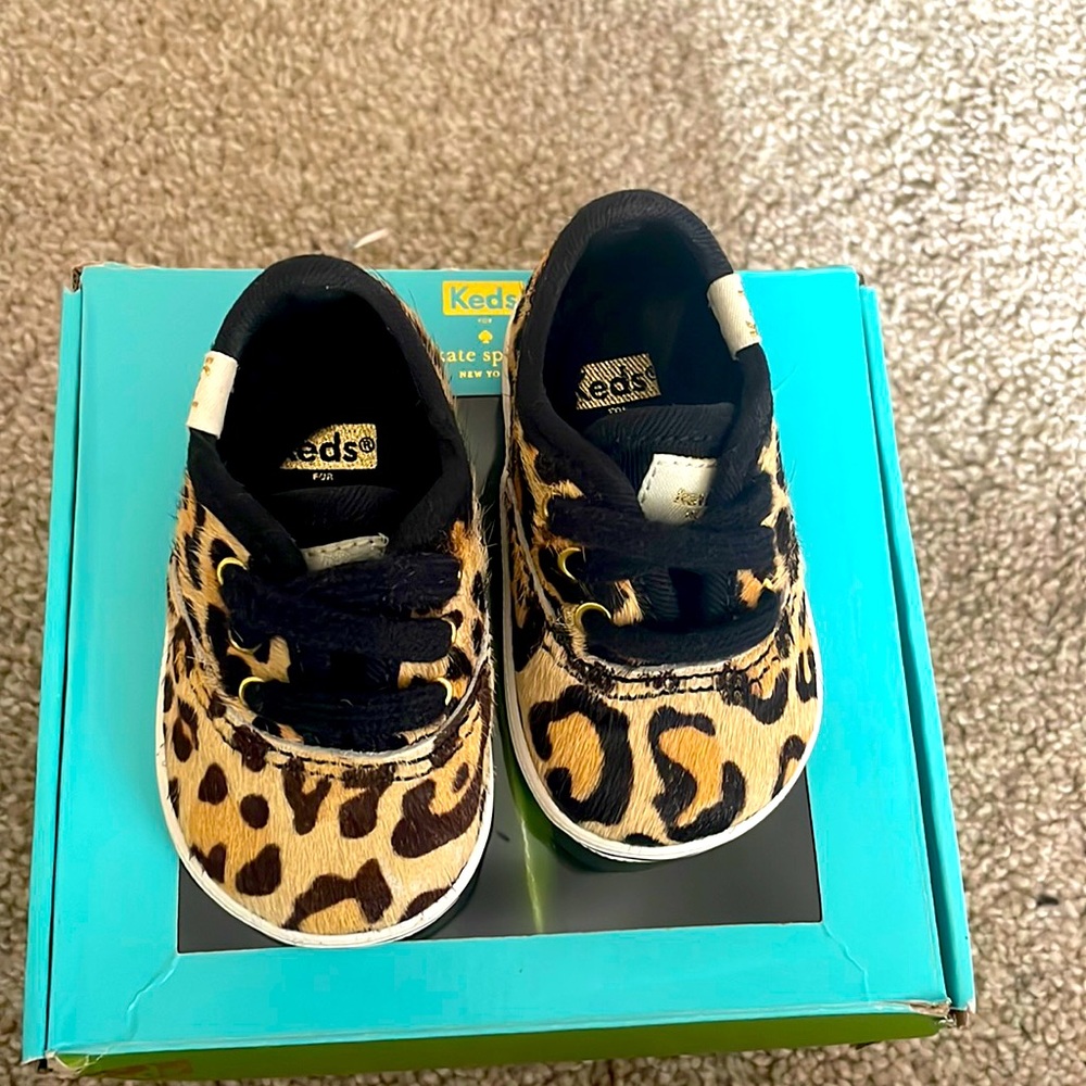 Kate Spade Baby Keds Leopard Shoes